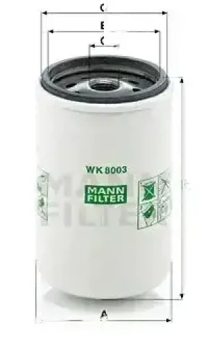 WK 8003 x MANN-FILTER Filtr paliwa wk 8003 x