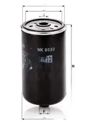 WK 8030 MANN-FILTER Filtr paliwa