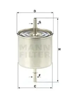 WK 8046 MANN-FILTER Filtr paliwa