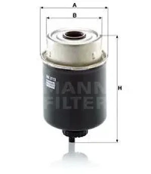 WK 8113 MANN-FILTER Filtr paliwa