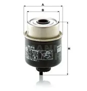5510, 5210, 5310, 5410 Filtr paliwa JOHN DEERE Series 5010 MANN-FILTER