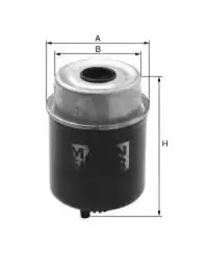 TM190, TM155, TM120, TM140, TM150, TM115, TM175, TM135, TM165, TM130 Filtr paliwa NEW HOLLAND TM MANN-FILTER