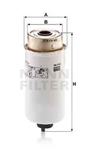8690 Filtr paliwa MASSEY FERGUSON MF 8600 MANN-FILTER