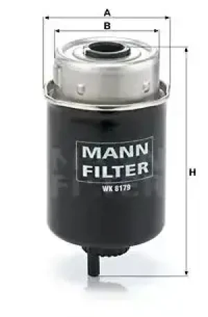 WK 8179 MANN-FILTER Filtr paliwa