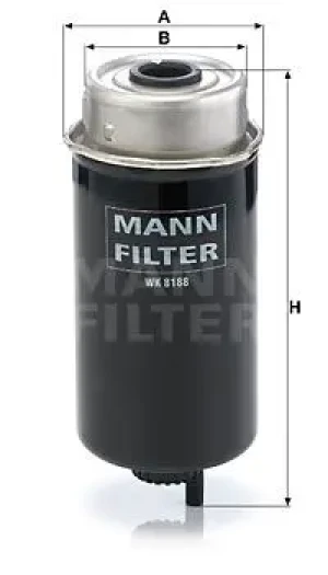 650 Filtr paliwa CLAAS ARION MANN-FILTER