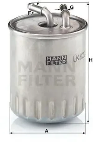 WK 822/3 MANN-FILTER Filtr paliwa