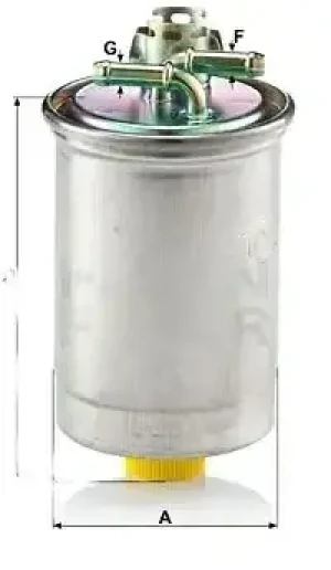 1.9 TDI Filtr paliwa SEAT CORDOBA MANN-FILTER