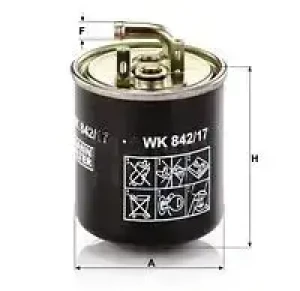 WK 842/17 MANN-FILTER Filtr paliwa