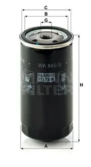 2.0 CDTi Filtr paliwa MG MG ZT MANN-FILTER