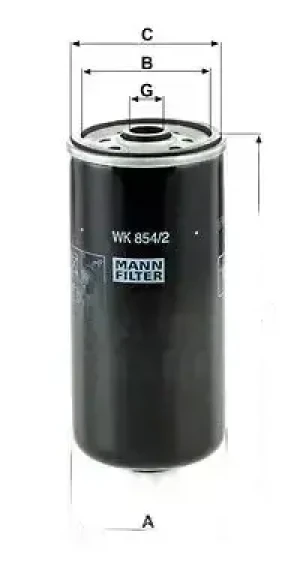 35 S, 40 C Filtr paliwa IVECO DAILY III MANN-FILTER