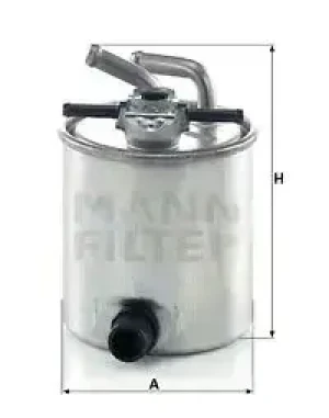 2.5 dCi Filtr paliwa NISSAN PATHFINDER III MANN-FILTER