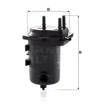 filtr paliwa 1 5 dci WK 939/8 x MANN-FILTER
