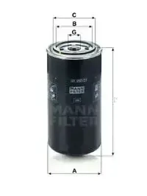 628 DHZ, 522 HHT, 625, 625 VHX, 518 FHX,, 628 UHX, 628 UHB, 827 DHF, 628, 522 HHX, 518 Filtr paliwa BMC PROFESSIONAL MANN-FILTER