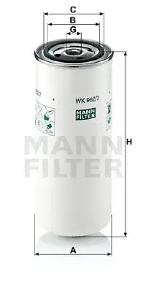 7300 Filtr paliwa VOLVO None MANN-FILTER