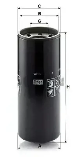 Filtr oleju BMC BELDE MANN-FILTER