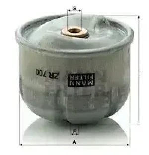 Filtr oleju zr 700 x LAND ROVER DEFENDER MANN-FILTER