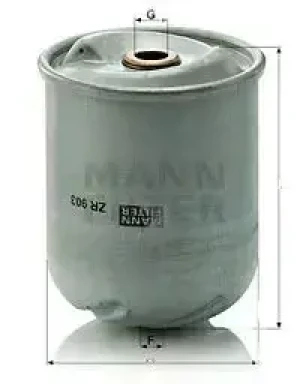 Filtr oleju zr 903 x SOLARIS URBINO MANN-FILTER