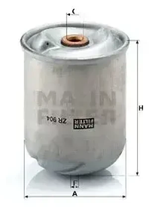 Filtr oleju zr 904 x RENAULT TRUCKS KERAX MANN-FILTER