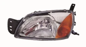 Reflektor lampa prawa z silniczkiem do regulacji FORD FIESTA ABAKUS