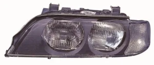 444-1119R-LDEMC ABAKUS Reflektor lampa prawa z silniczkiem do regulacji