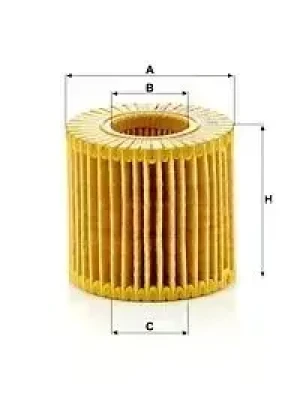 Filtr oleju hu 6006 z DAIHATSU SIRION II MANN-FILTER