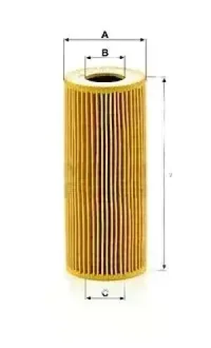 Filtr oleju hu 7029 z AUDI A4 B8 MANN-FILTER