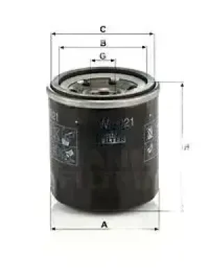 W 6021 MANN-FILTER Filtr oleju