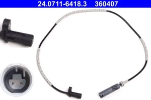 Czujnik prędkości koła abs tył BMW 1 E81 ATE 24.0711-6418.3