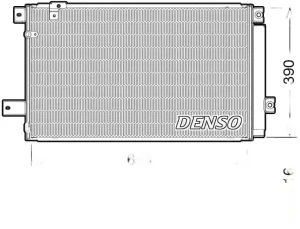 2.2, 2.0 D-4D, 2.4, 2.2 D-4D Skraplacz chłodnica klimatyzacji z osuszaczem TOYOTA AVENSIS II DENSO