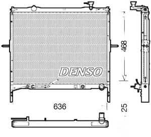 DRM43002 DENSO Chłodnica wody