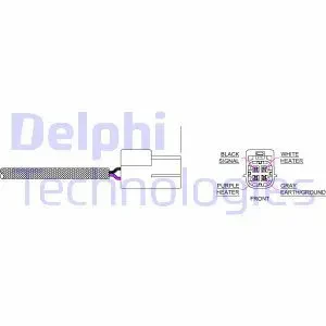 2.5 dCi, 4.0 4WD Sonda lambda ogrzewana regulacyjna diagnostyczna przed katalizator za katalizator NISSAN PATHFINDER III DELPHI