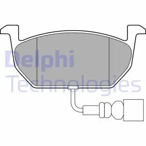 Klocki hamulcowe przód SKODA OCTAVIA III DELPHI