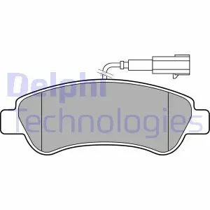 Klocki hamulcowe tył FIAT DUCATO DELPHI