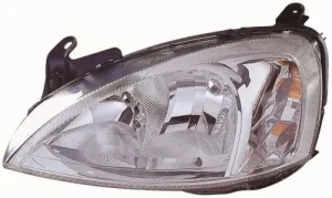Reflektor lampa prawa z silniczkiem do regulacji OPEL COMBO ABAKUS