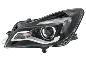 Reflektor lampa lewa z silniczkiem do regulacji OPEL INSIGNIA A HELLA