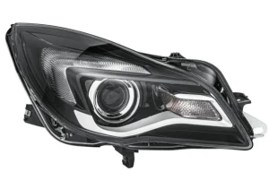 Reflektor lampa prawa z silniczkiem do regulacji OPEL INSIGNIA A HELLA