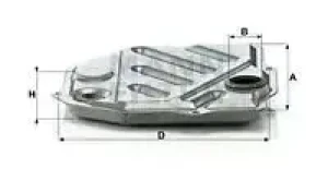 Filtr hydrauliczny skrzyni biegów h 2014 n kit MERCEDES-BENZ T2 MANN-FILTER