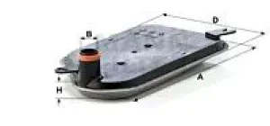 Filtr hydrauliczny skrzyni biegów AUDI A4 B7 MANN-FILTER