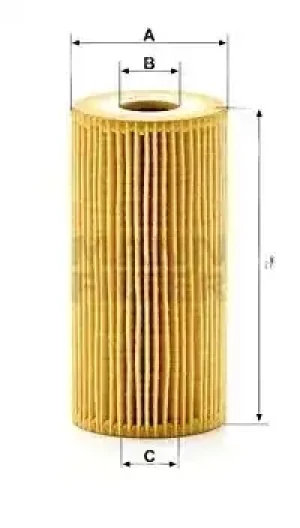 HU 7027 z MANN-FILTER Filtr oleju hu 7027 z