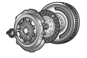 1.9 TDI AUDI A4 B6 Zestaw sprzęgła łożysko oporowe tarcza koło zamachowe śruby docisk VALEO