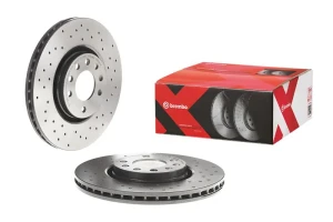 09.9369.1X BREMBO Tarcza hamulcowa przód perforowana