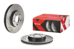 09.9464.1X BREMBO Tarcza hamulcowa przód perforowana