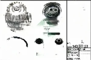 2.0 FSI VW GOLF V Kit distribuzione + pompa acqua INA