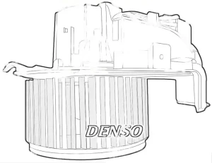 Dmuchawa wentylator nawiewu PEUGEOT EXPERT DENSO
