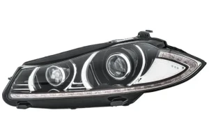 Reflektor lampa lewa bi-ksenon led z silniczkiem do regulacji z lampą wyładowczą xenon JAGUAR XF SPORTBRAKE I HELLA