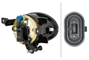 1N0 009 954-411 HELLA Lampa przeciwmgielna halogen doświetlanie zakrętów