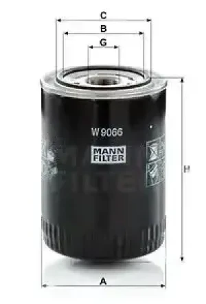 Filtr oleju MITSUBISHI L200 MANN-FILTER