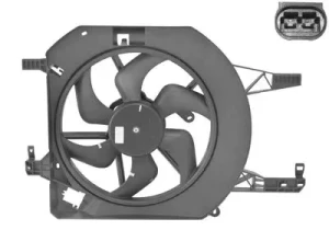 Wentylator chłodnicy z ramą OPEL VIVARO A 2.0, 2.5 DTi, 1.9 Di, 1.9 DTI, 2.0 CDTI, 2.0 16V, 2.5 CDTI VAN WEZEL