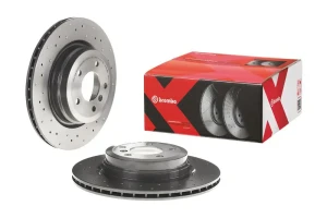 Tarcza hamulcowa tył perforowana BMW 3 E92 BREMBO