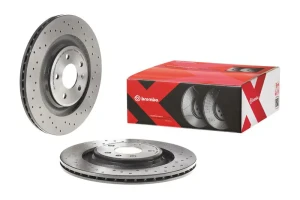 09.B040.1X BREMBO Tarcza hamulcowa tył perforowana